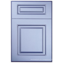 Puerta de gabinete de cocina del PVC (HLPVC-19)